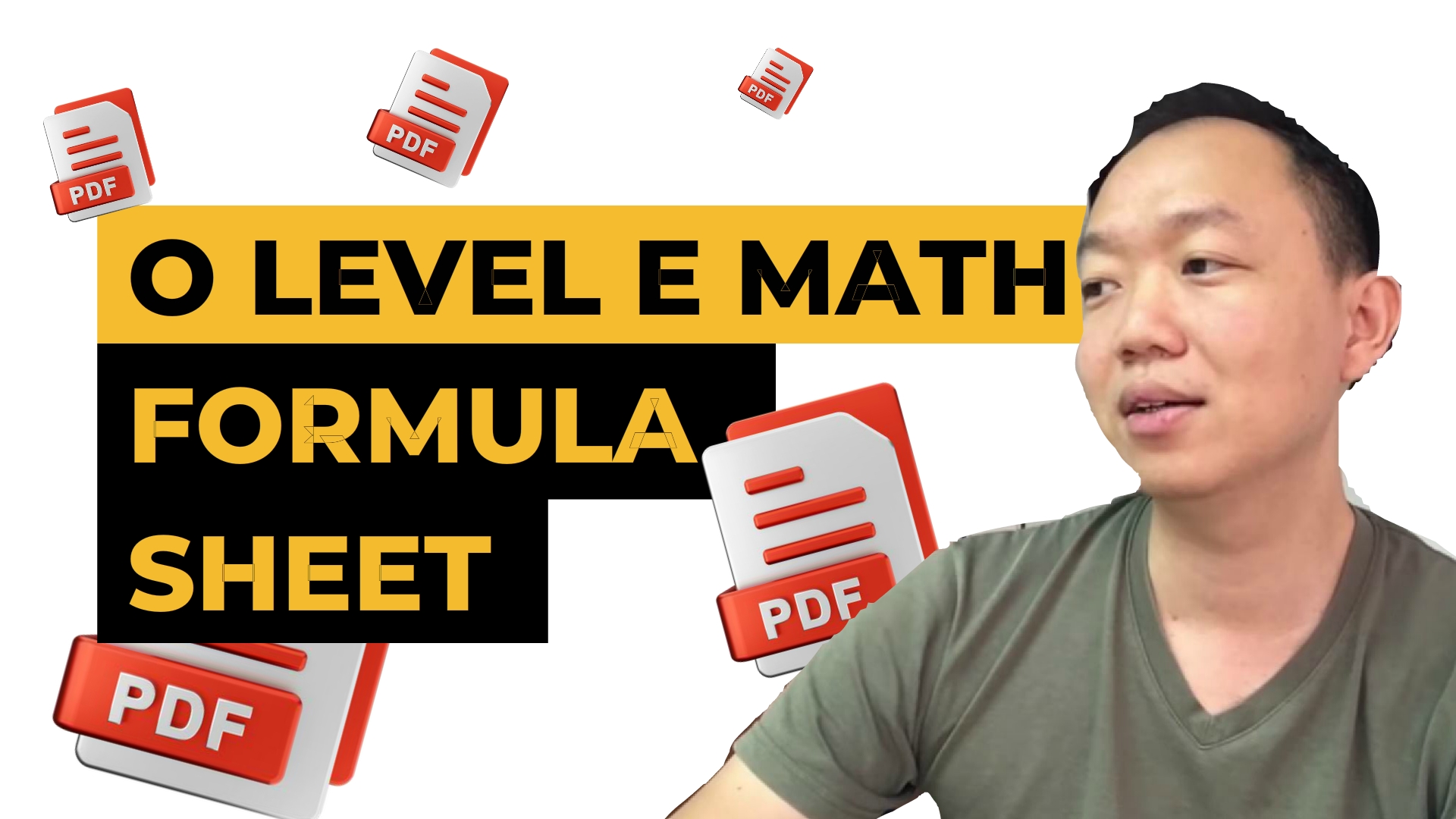 o level e math formula sheet